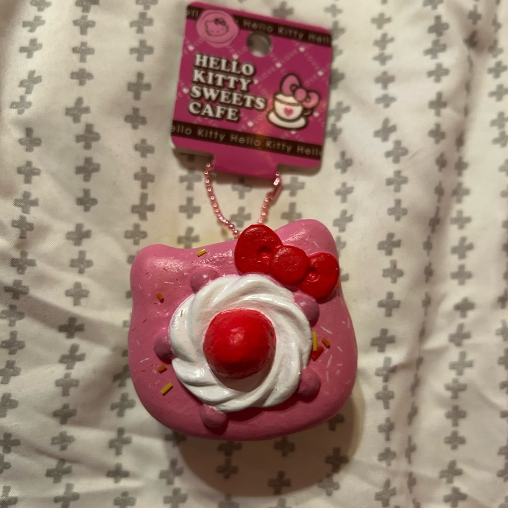 ✨EXTREMELY RARE✨ Sanrio Hello Kitty Sweets Cafe Pink Squishy